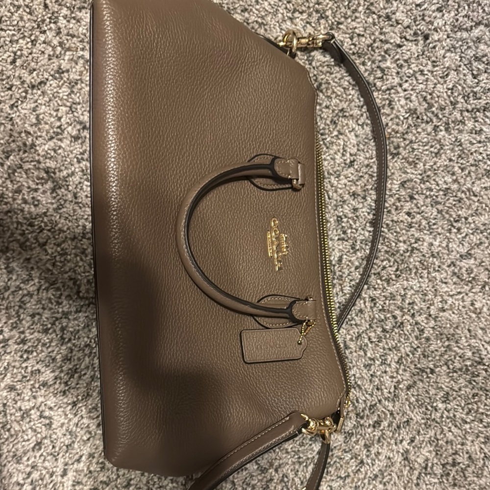 Coach Brown Leather Handbag